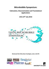 Leeds Microbubble Symposium 2016
